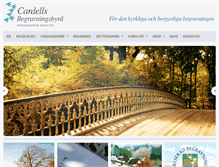 Tablet Screenshot of cardellbegravningsbyra.se